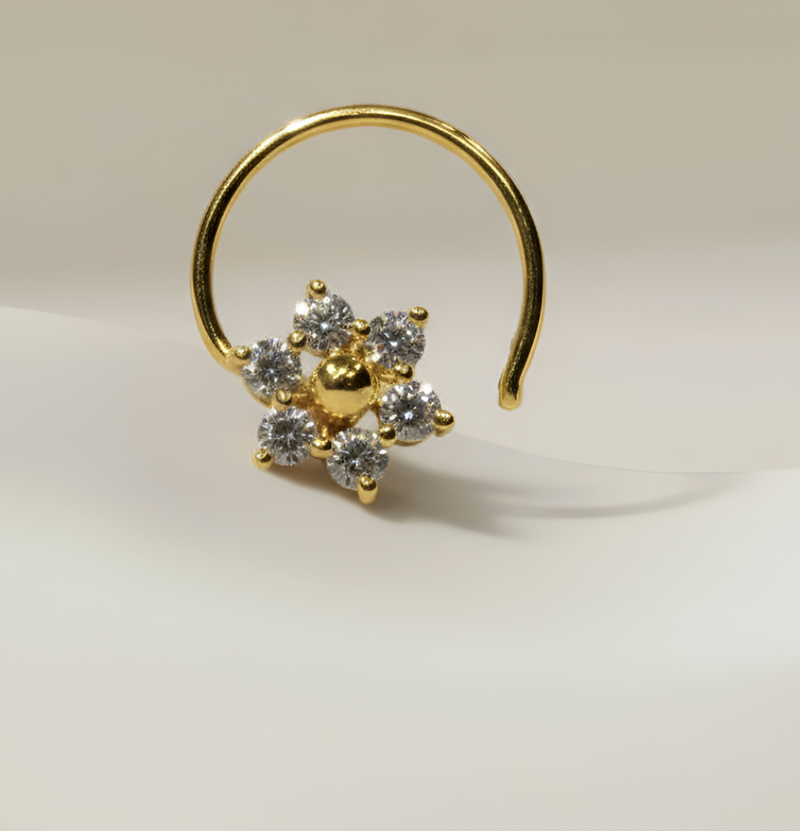 Midnight Bloom Nosepin